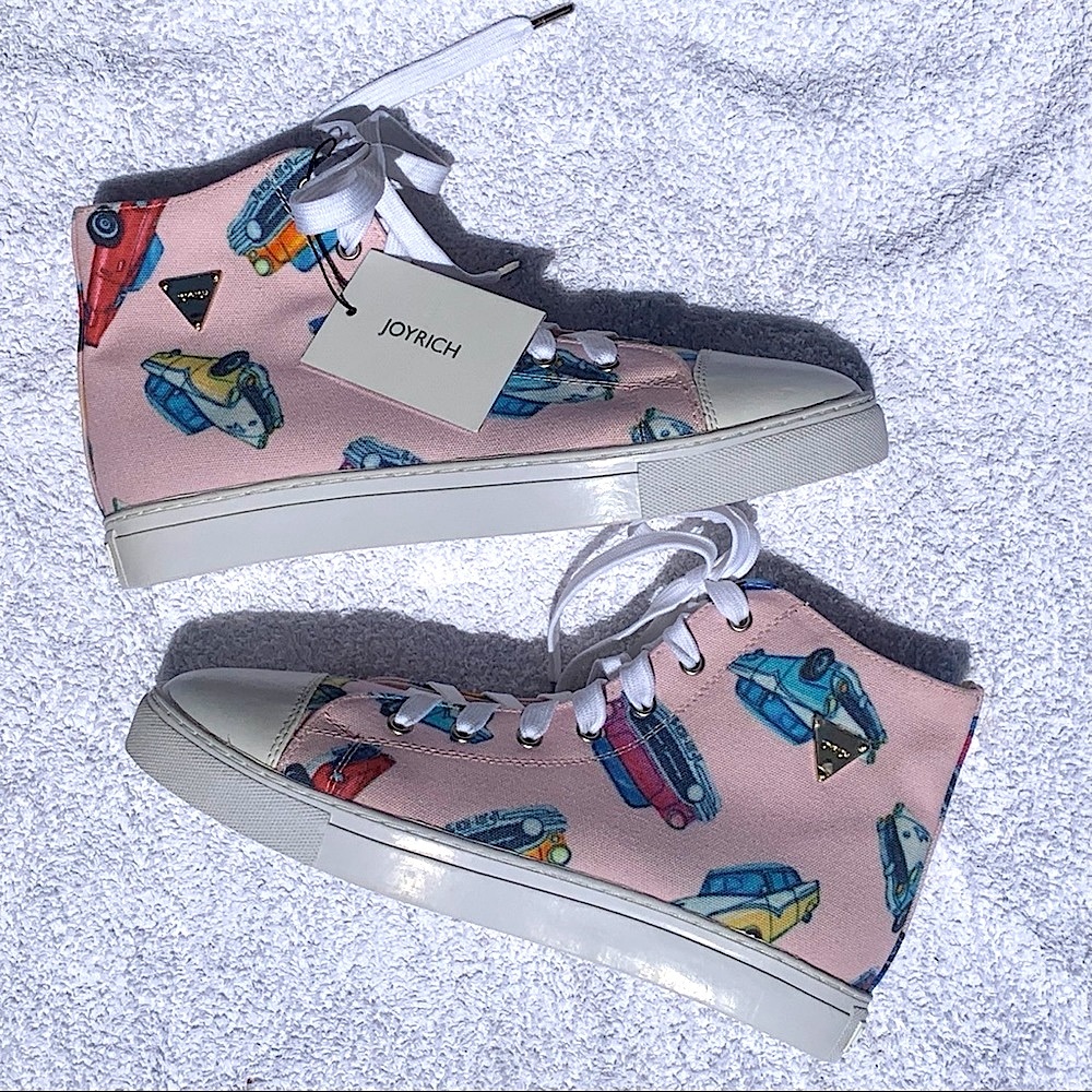 RARE! NEW JOYRICH by SNOOP DOGG Los Angeles, CA DESIGNER Fashion Sneakers ~ Sz 9